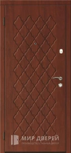 Входная дверь с МДФ панелью в офис №64 внутренняя - фото