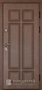 Входная дверь МДФ внутренняя №385 внешняя - фото