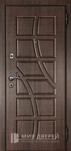 Входная металлическая дверь МДФ №358 внешняя - фото