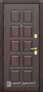 Входная дверь МДФ №352 внутренняя - фото