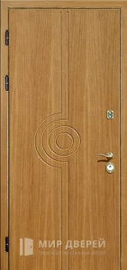 Металлическая входная дверь для дачи уличная №9 внутренняя - фото