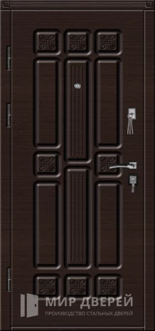 Фото 2 «Металлическая дверь обшитая МДФ №189»